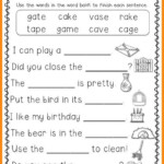 Image Result For Kindergarten Worksheets Phonics Worksheets First