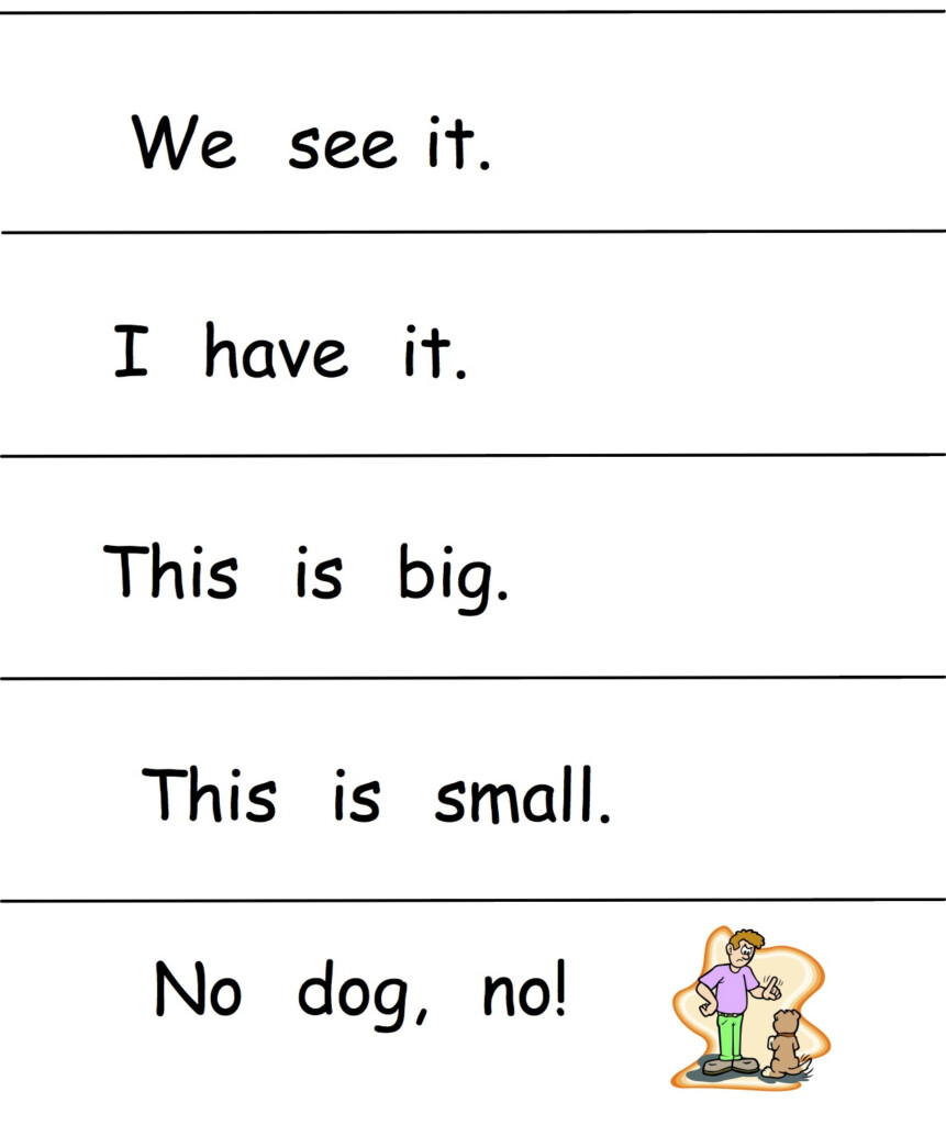 Kindergarten Simple Sentences Worksheet Kindergarten