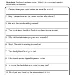 Kinds Of Sentences Grade 3 Worksheets Pdf Free Printable Worksheets