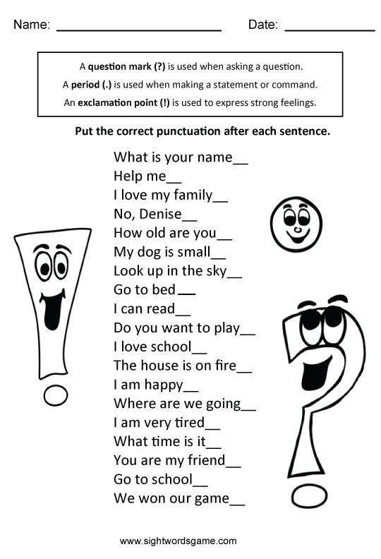 Kinds Of Sentences Worksheets Grade 2 Types Of Sentences Worksheet
