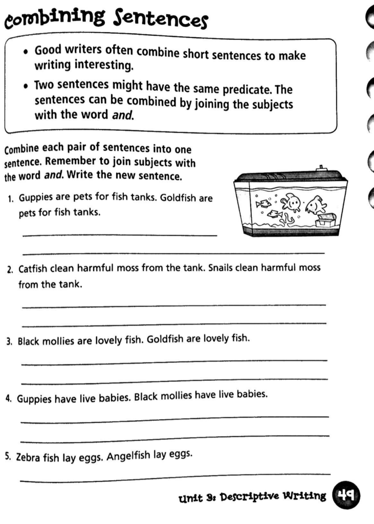 Lesson 4 Combining Sentences Mr Nevins s 3rd Grade Classroom