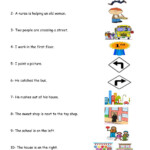 Match Sentences With Pictures Worksheet