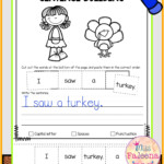 November Sentence Building Sentence Building First Grade Worksheets