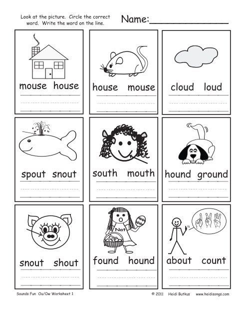 Ou Ow Worksheets In 2020 Phonics Worksheets Fun Worksheets Social 