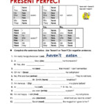 Past Perfect Worksheet Pdf With Answers