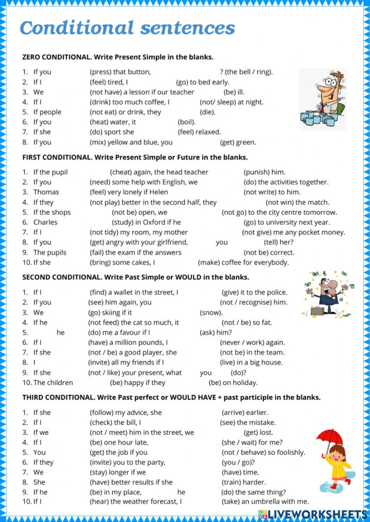 Pdf Online Activity Conditional Sentences