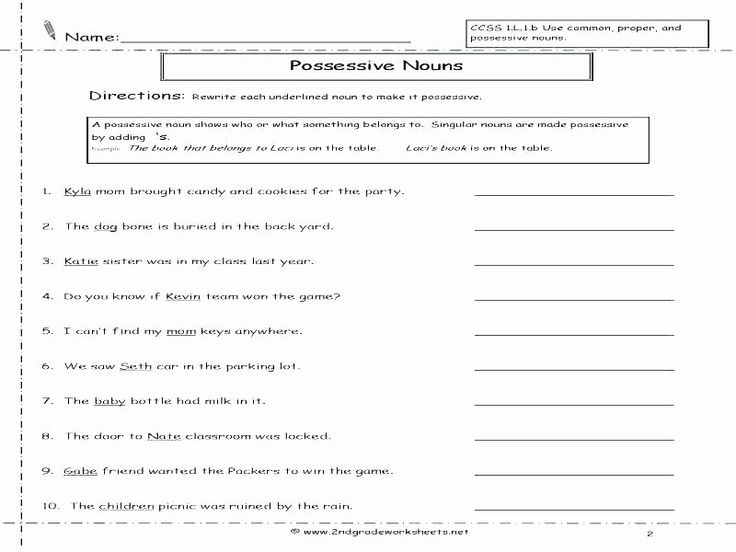 Plural Nouns Worksheet 5th Grade Noun Number Worksheets Subject Free 