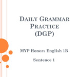 PPT Daily Grammar Practice DGP PowerPoint Presentation Free