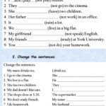 Present Simple Affirmative And Negative Online Worksheet