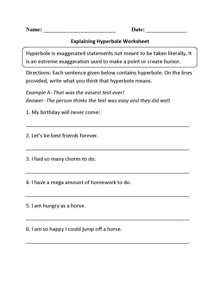 Printable 6th Grade Reading Comprehension GoodWorksheets