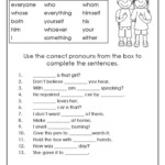 Pronouns Worksheet 3 English Unite Pronoun Worksheets Grammar