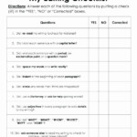 Proofreading Practice Middle School Editing Practice Worksheets Pdf