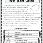 Proofreading Worksheets Middle School Printable Learning How To Read