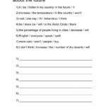 Reorder The Wors To Make Sentences Climate Change Interactive Worksheet