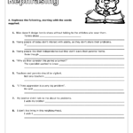 Rephrasing Worksheet