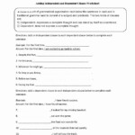 Scientific Method Worksheet 5th Grade Dependent And Independent