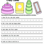 Second Grade Reading Writing Worksheets Scrambled Sentences Crazy