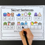 Secret Sentences Worksheets CVC And Sight Words Distance Learning