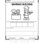 Sentence Building 2 Interactive Worksheet