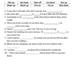 Sentence Completion P3 Interactive Worksheet