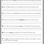 Sentence Correction Worksheets For 5th Grade Worksheetpedia