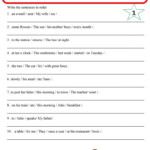 Sentence Structure 1 Worksheet Free ESL Printable Worksheets Made By