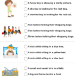 Sentences To Describe Pictures Worksheet Turtle Diary