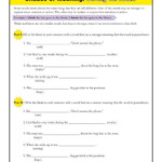 Shades Of Meaning Worksheets 4th Grade Worksheets Master