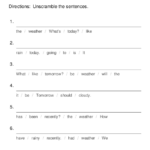 Shared Sentence Scramble Worksheet Worksheets