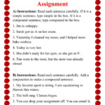 Simple And Compound Sentences Interactive Worksheet