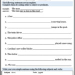 Simple Compound Complex Sentences Worksheets EasyTeaching