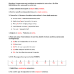 Simple Compound Complex Test Review Answer Key