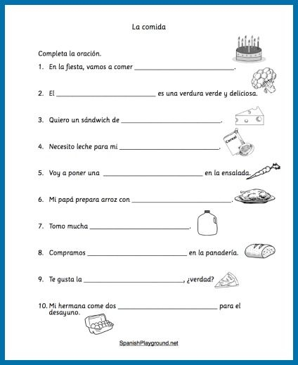 Spanish Printable Worksheets For First Grade Learning How To Read