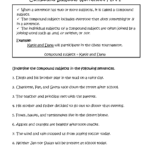 Subject And Predicate Worksheets Subject And Predicate Worksheets