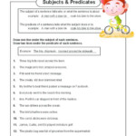Subjects And Predicates KidsPressMagazine Subject And Predicate