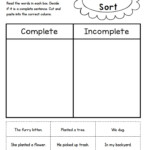 Super Sentences with Two Freebies Teaching Complete Sentences