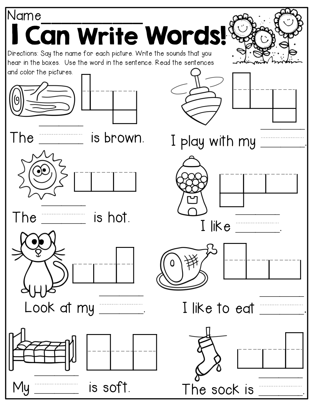 The Moffatt Girls Spring Math And Literacy Packet Kindergarten