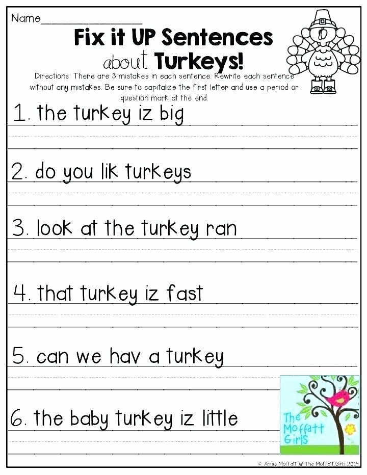 Topic Sentence Worksheet 2nd Grade Number Sentence Worksheets Grade 2nd 