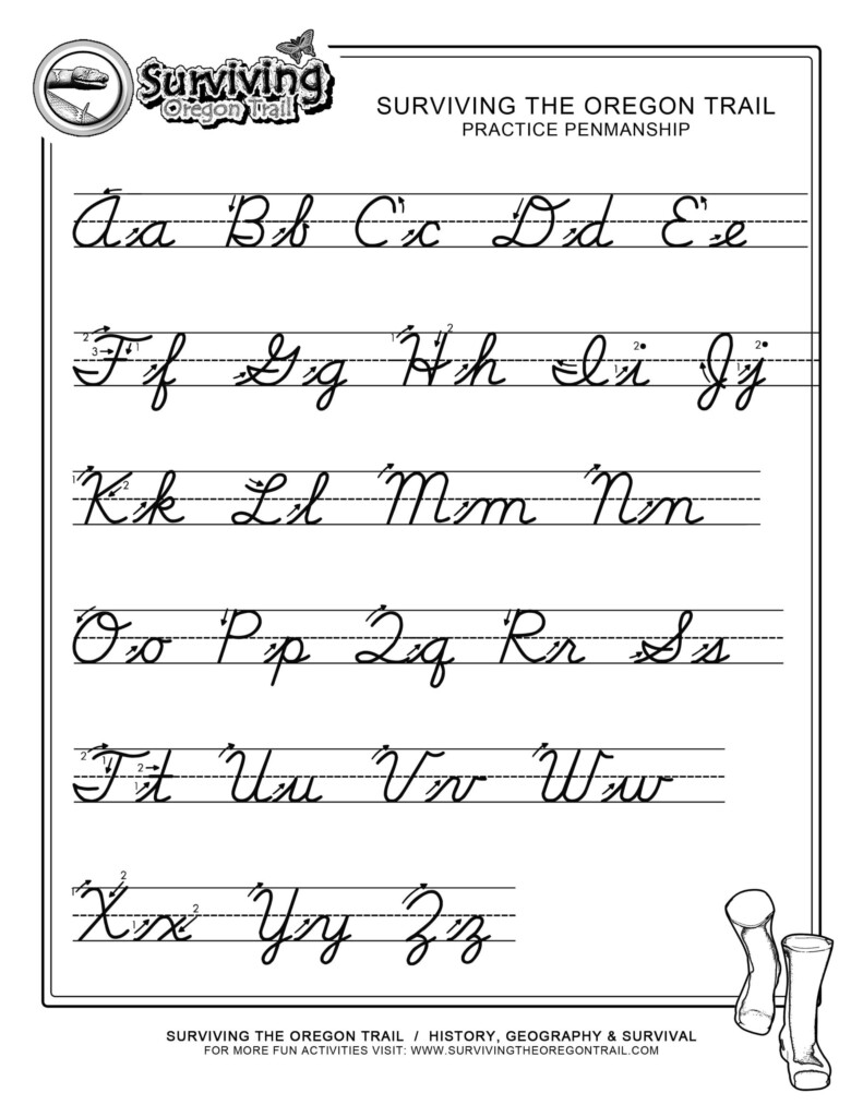 Tracing Cursive Letters Worksheets Pdf Dot To Dot Name Tracing Website