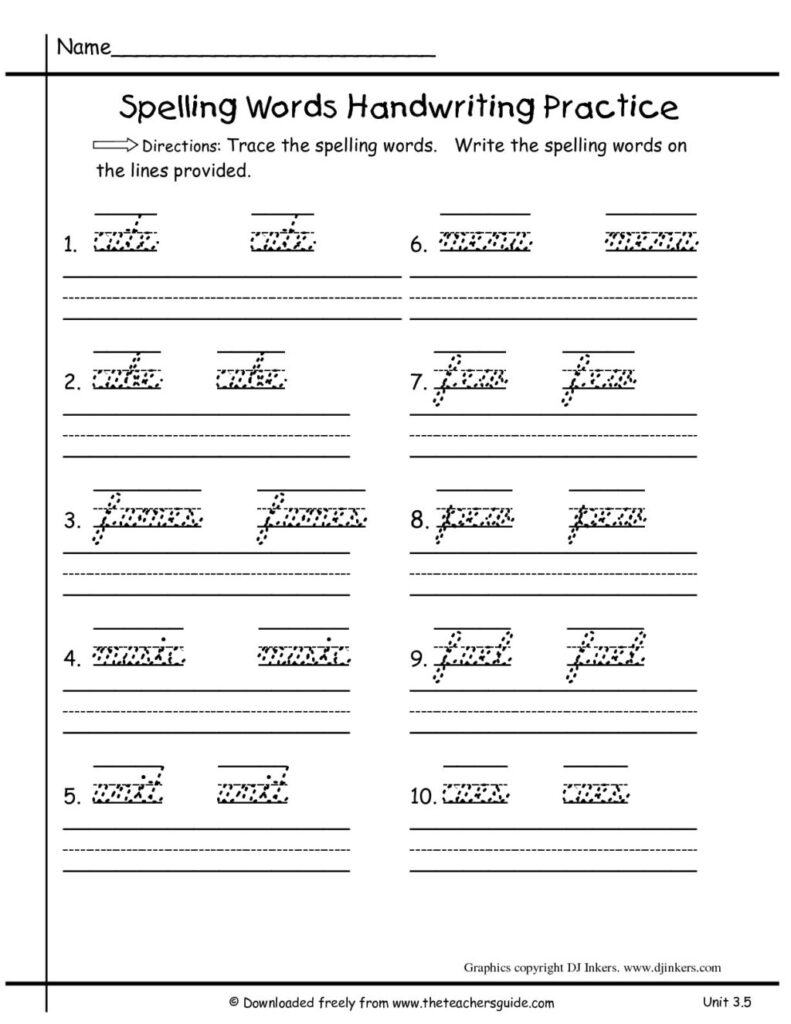 Tracing Sentences Worksheets Pdf AlphabetWorksheetsFree