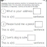 Types Of Sentences Task Cards Printables Types Of Sentences