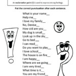 Types Of Sentences Types Of Sentences Worksheet Types Of Sentences