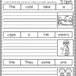 Unscramble Sentences Worksheets 1st Grade Also The Ultimate Phonics