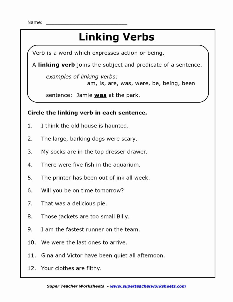 Verbs Worksheets For 1st Grade Action Verbs Worksheets 1st Grade 