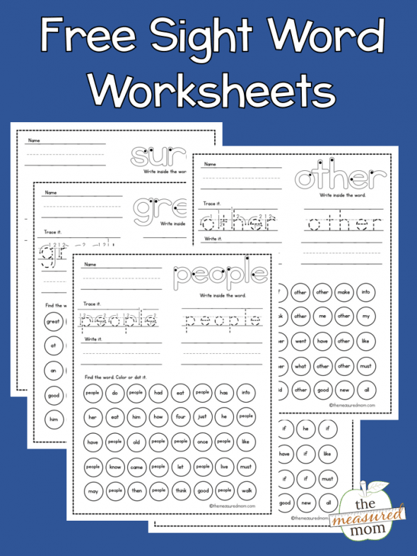 Write The Sight Words The Worksheets 99Worksheets