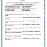 Writing A Topic Sentence Worksheet Grade 4 English Resources Printable