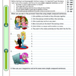 Writing Clinic Simple Compound Sentences Worksheet Free ESL