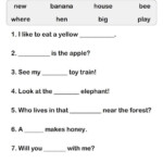 20 Complete Sentences Worksheet 1st Grade Simple Template Design