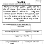 30 Main Idea Worksheet 2nd Grade Education Template