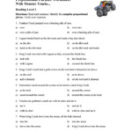 3rd Grade Preposition Worksheets Prepositional Phrases Worksheet 1